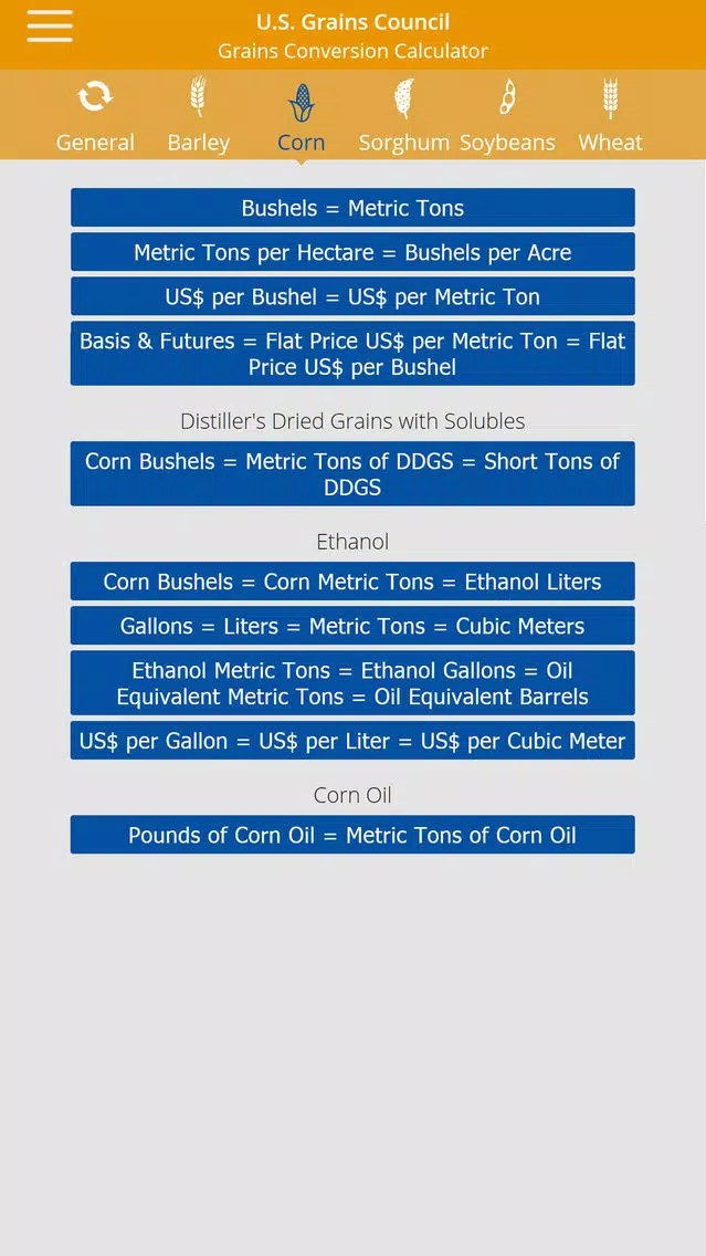 Muat turun IPA USGC Conversion Calculator untuk iOS PGYER IPAHUB