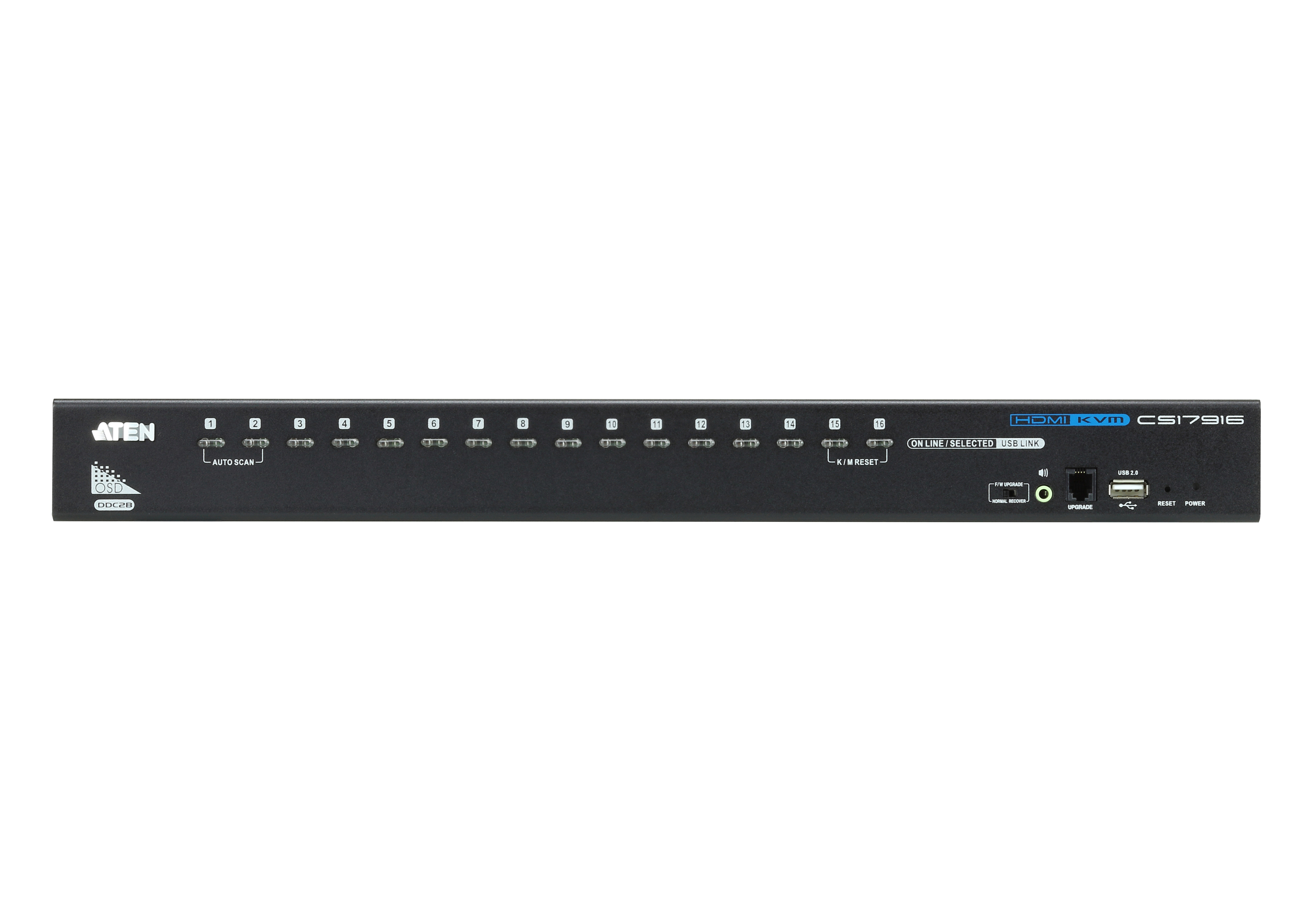 16Port USB HDMI/Audio KVM Switch CS17916, ATEN Rack KVM Switches