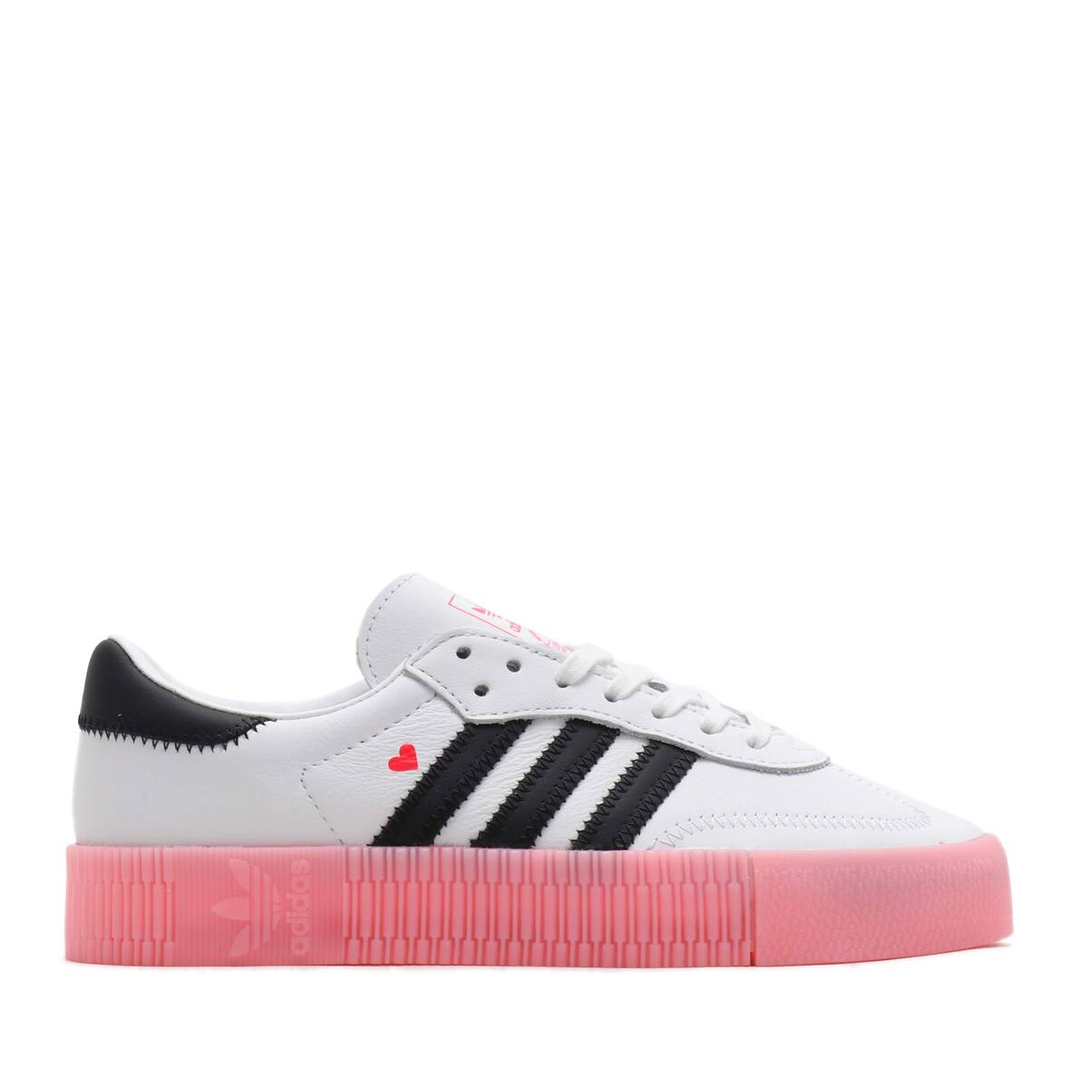 adidas SAMBAROSE W FOOTWEAR WHITE/CORE BLACK/GLORY PINK 20SS-I