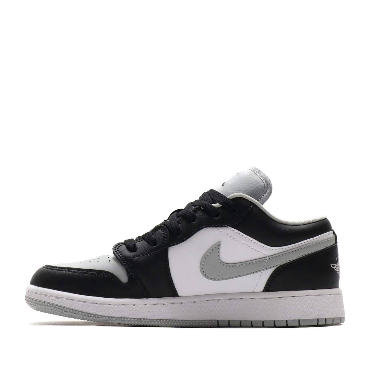 JORDAN BRAND AIR JORDAN 1 LOW (GS) BLACK/BLACKLT SMOKE GREYWHITE 20SUS