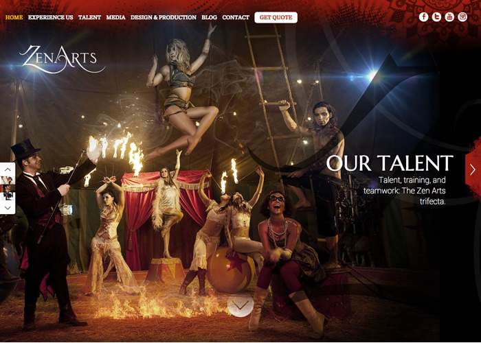 Zen Arts Awwwards Nominee