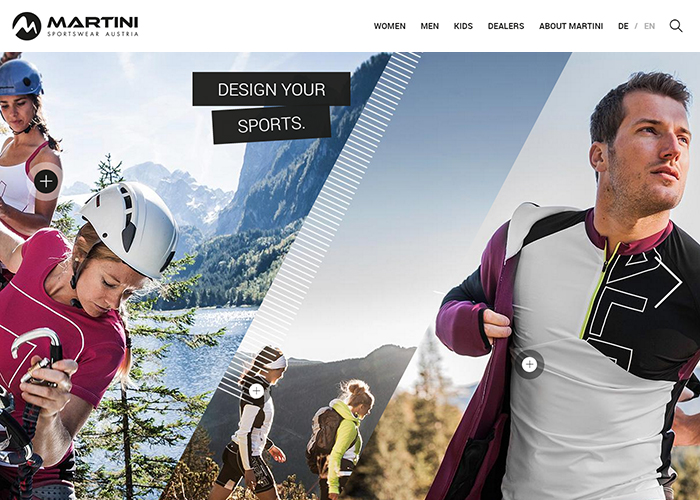 Martini Sportswear Awwwards Nominee