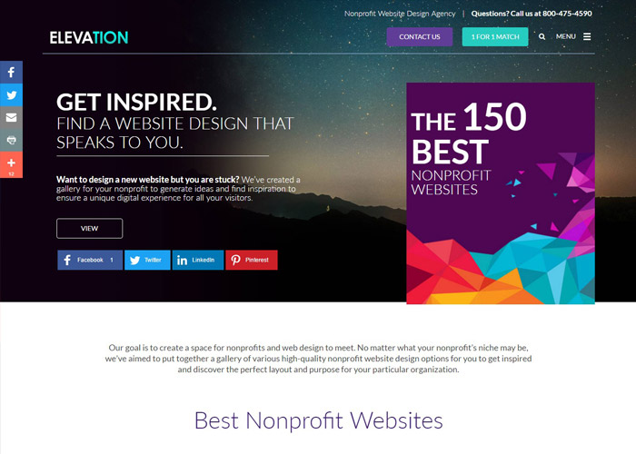 The 150 Best Nonprofit Websites Awwwards Nominee
