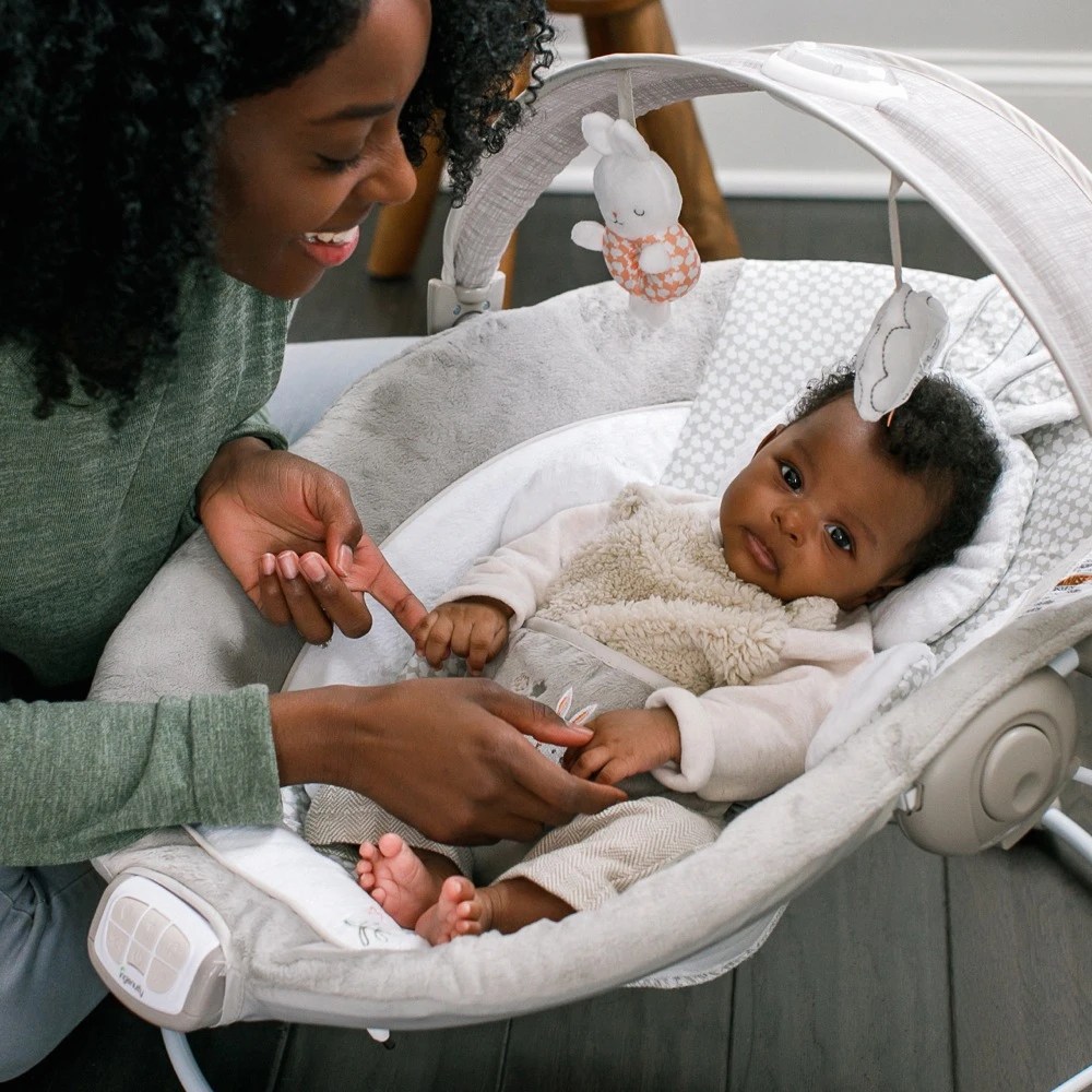 Ingenuity InLighten Bouncer Twinkle Tails Rockers & Bouncers Baby