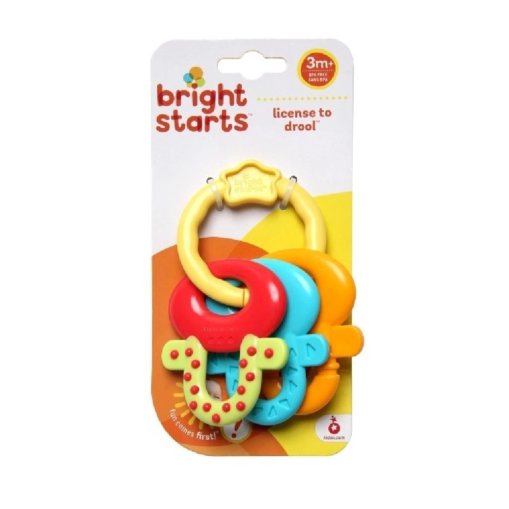 Bright Starts License to Drool Teether Interactive Toys Baby Bunting AU