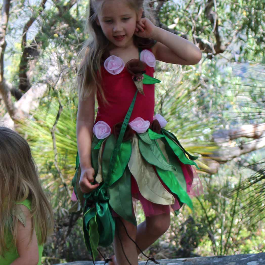 Fairy Girls Gumnut Pouch Large Green Costume Baby Bunting AU