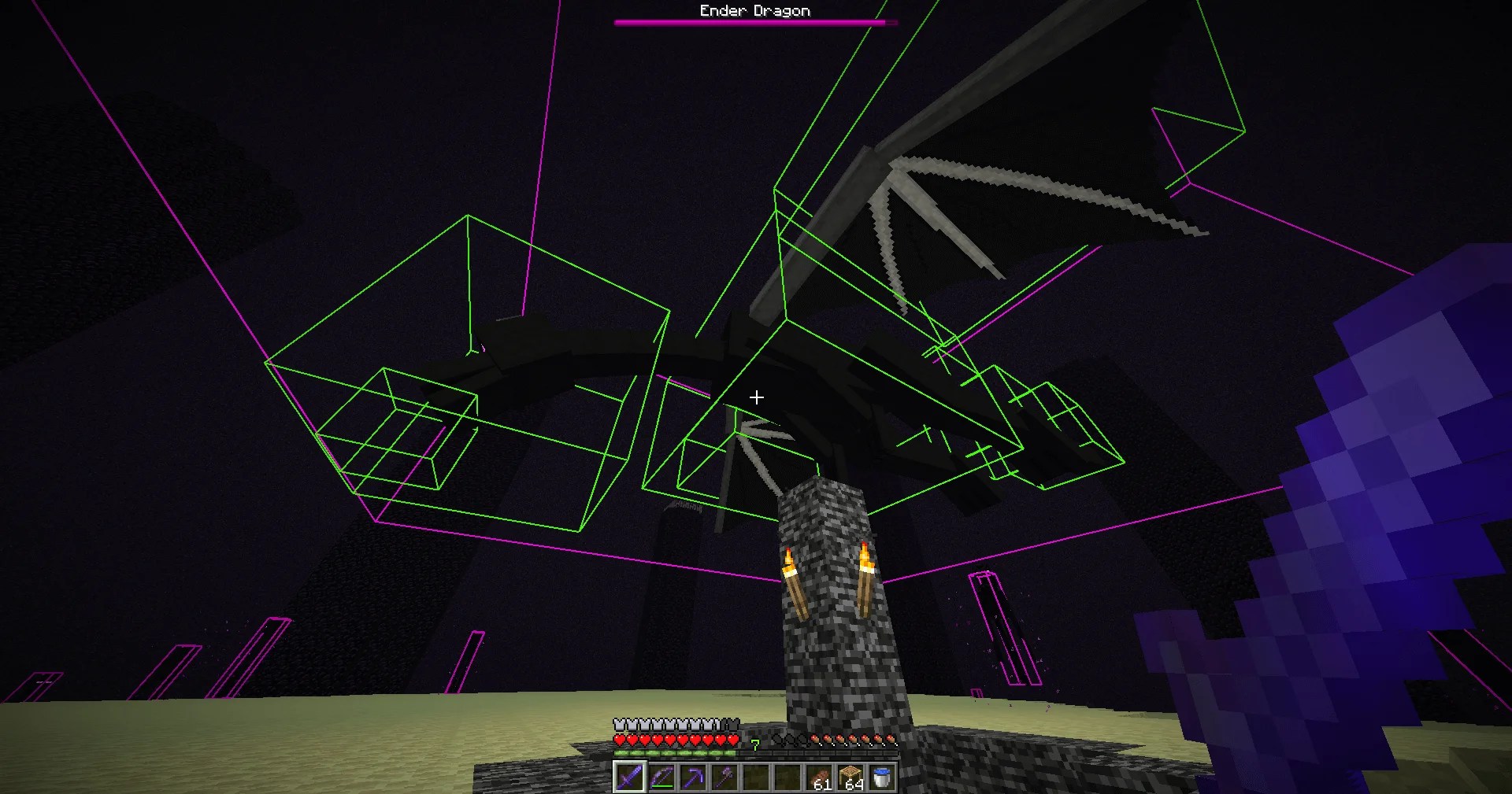How to Kill the Ender Dragon in Minecraft Badlion Client
