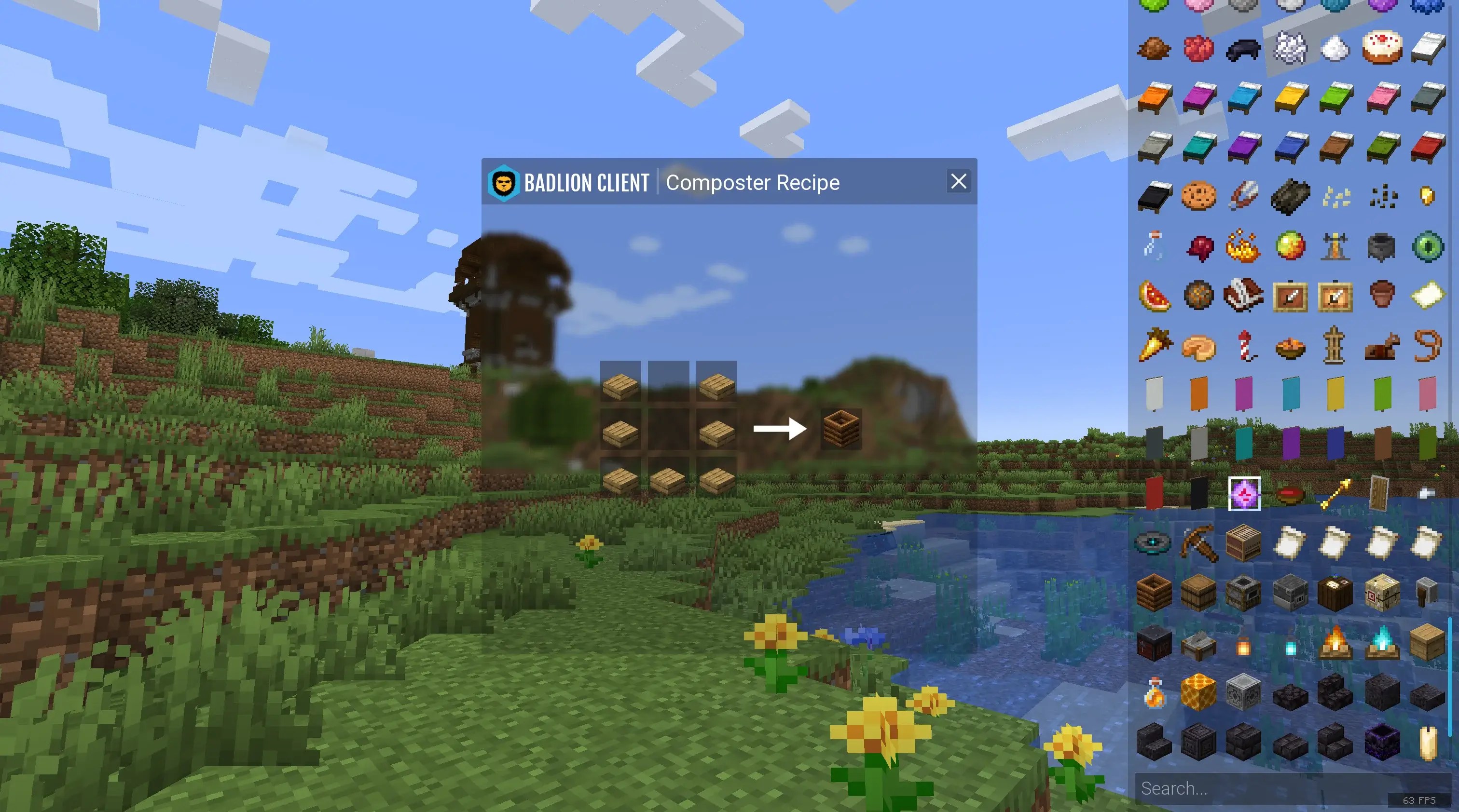 A Guide to the Composter in Minecraft Badlion Client