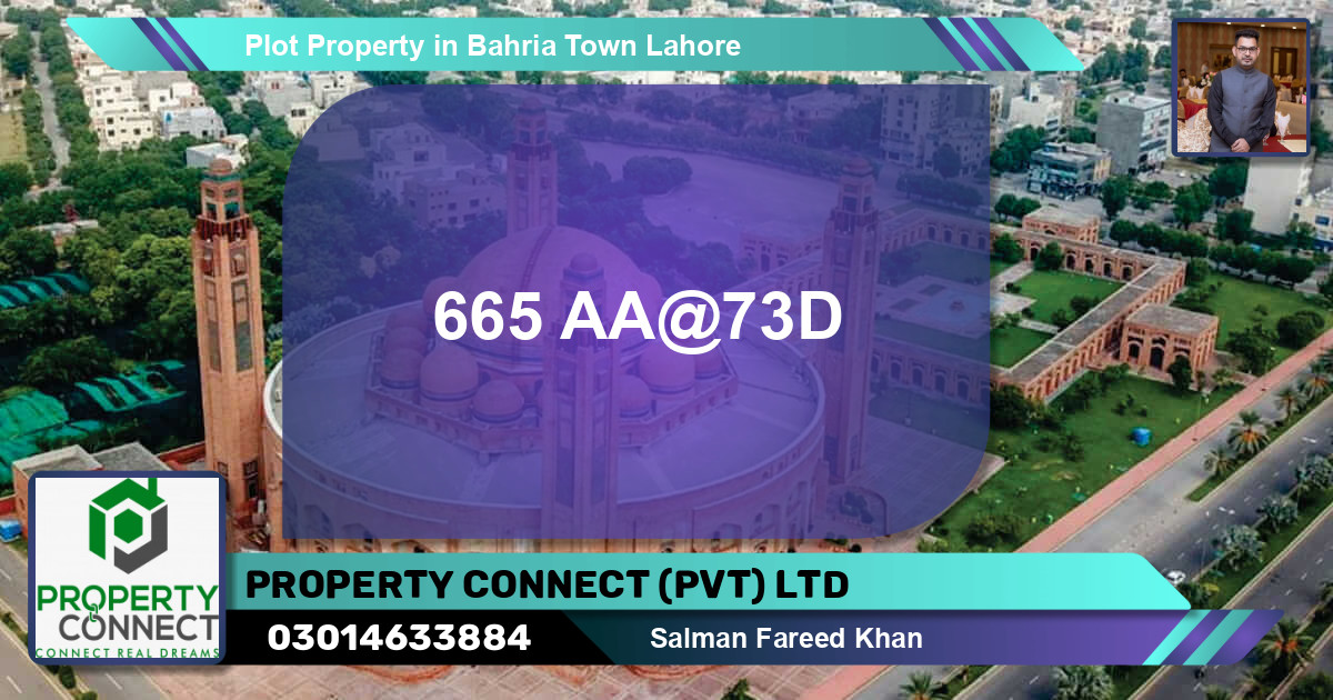 Residential Plot for Sale in Bahria Town, Lahore (BP7953) Bahria Plus