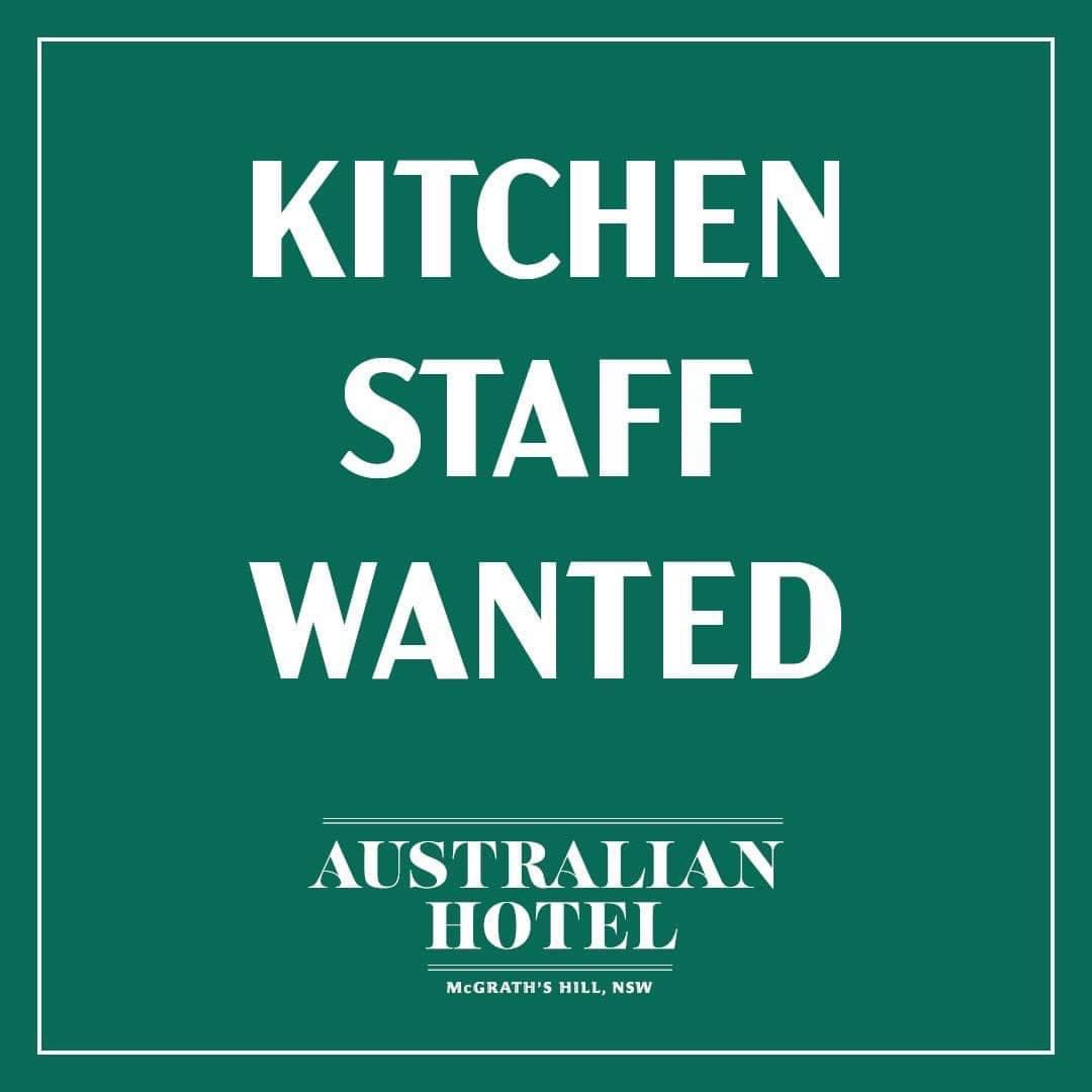 Apply now Chef at Australian Hotel, McGraths Hill McGraths Hill, NSW