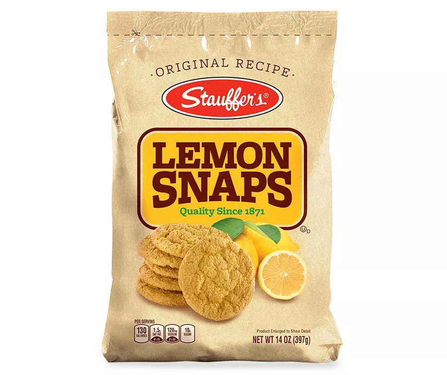 Stauffer's Lemon Snaps Cookies, 14 Oz. Big Lots