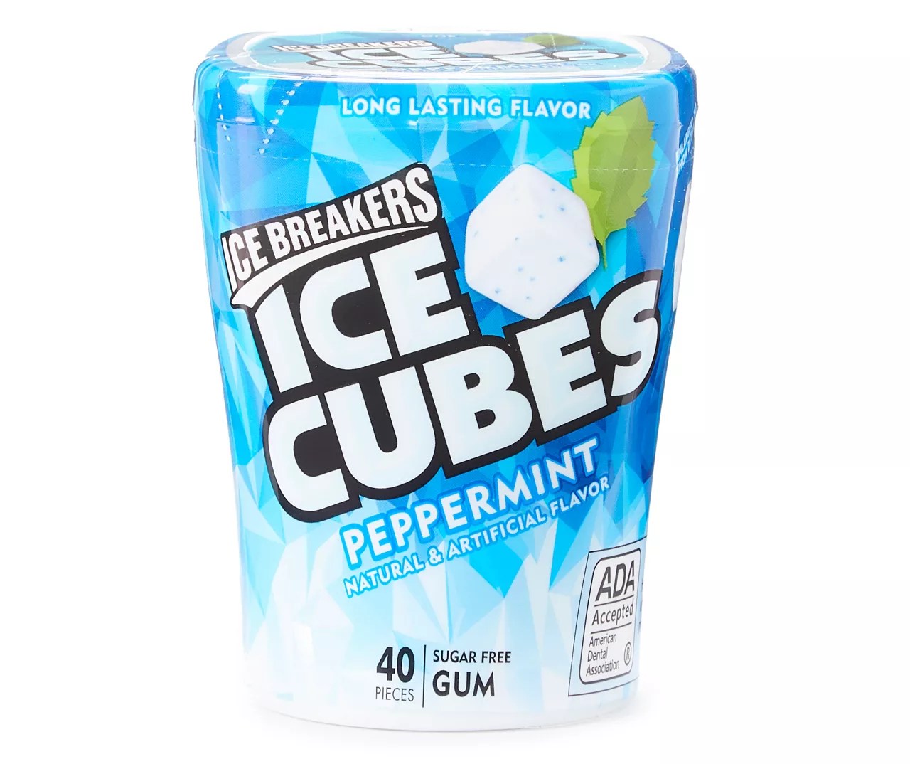 Ice Breaker Peppermint Ice Cubes Gum, 40Piece Big Lots
