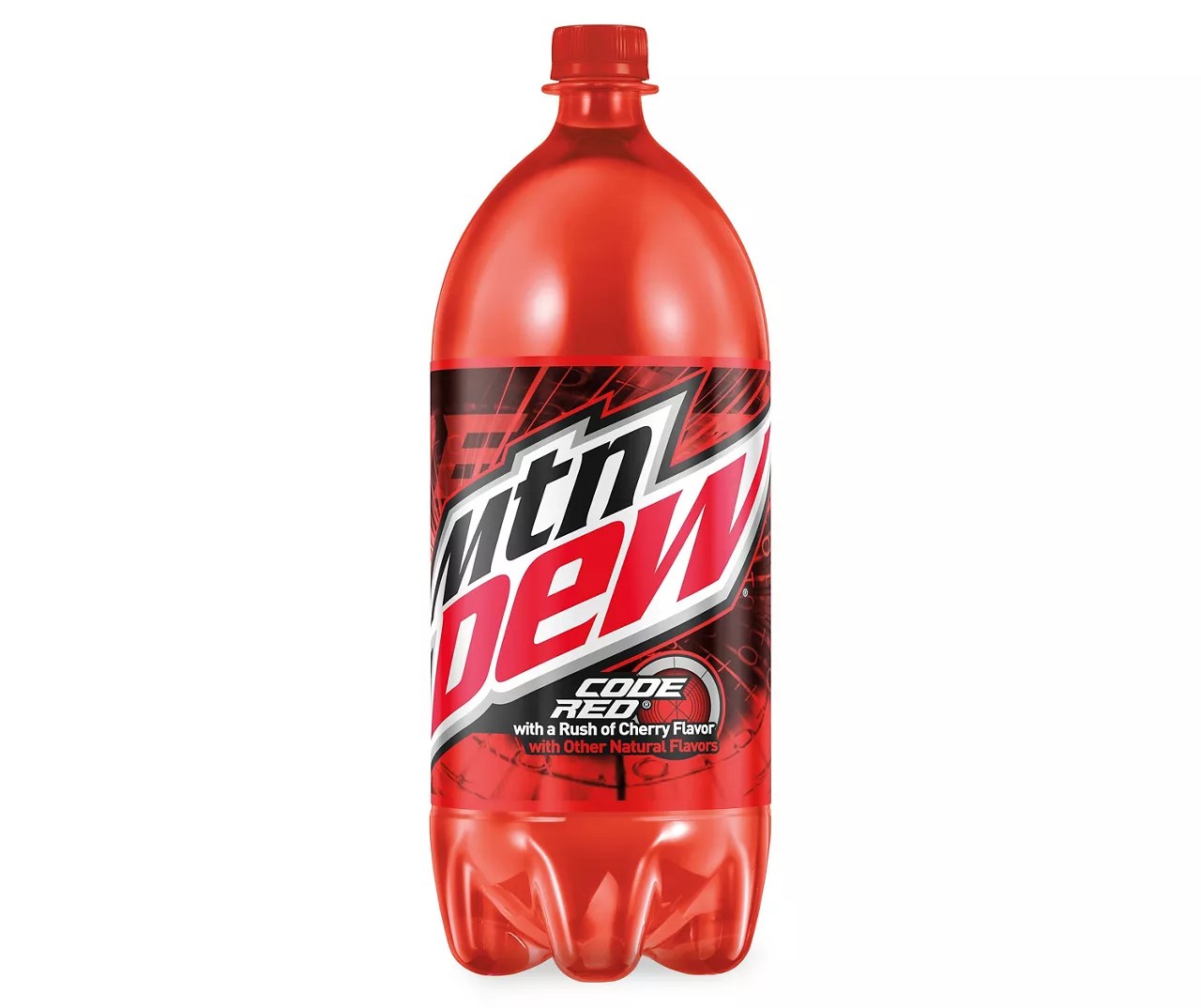 Mountain Dew Mtn Dew Code Red DEW With A Rush Of Cherry 2 Liter Big Lots