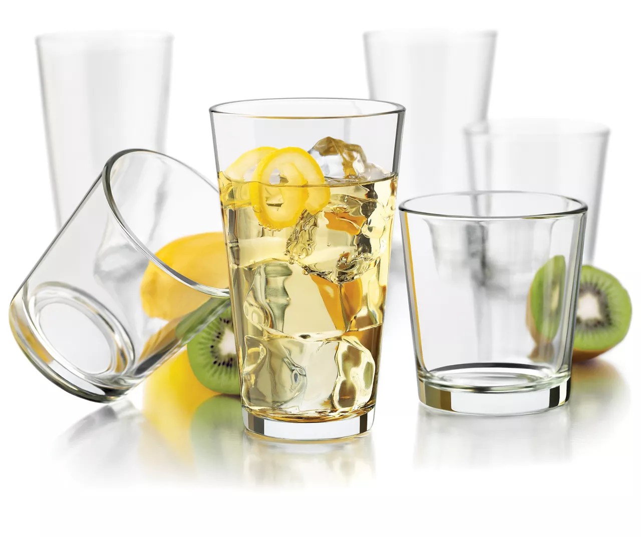 Libbey Flare 16Piece Glassware Set Big Lots