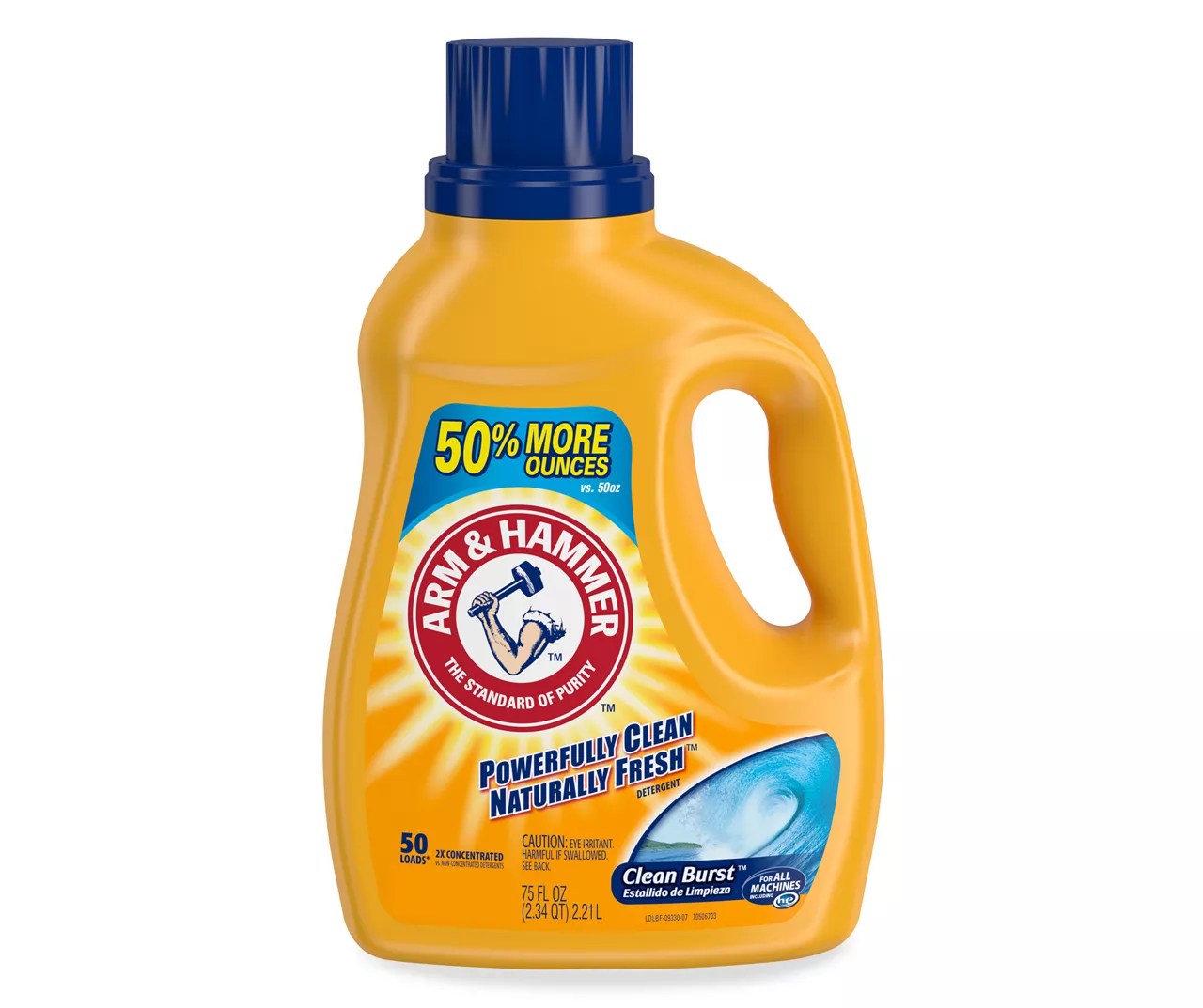 Arm & Hammer Arm & Hammer Clean Burst, 50 Loads Liquid Laundry