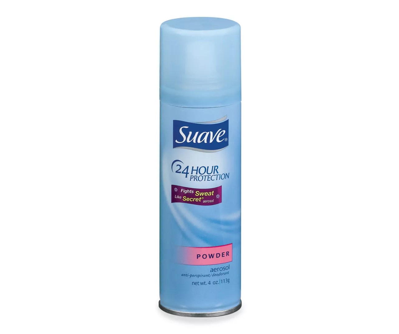 Suave 24 Hour Protection AntiPerspirant Deodorant Spray, Powder Oz