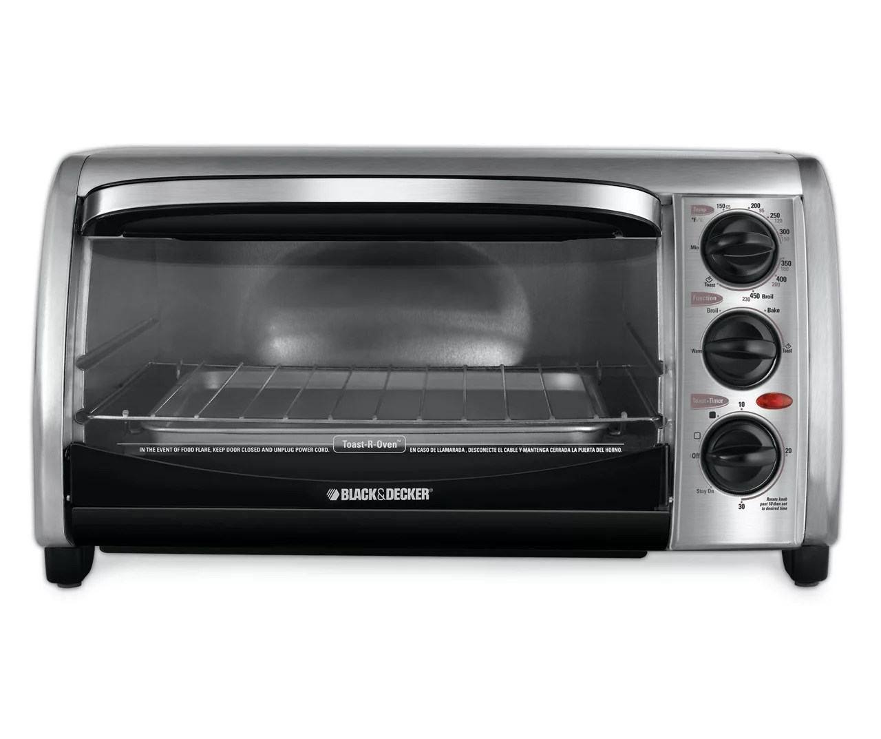 Black + Decker Stainless Steel Toaster Oven Big Lots