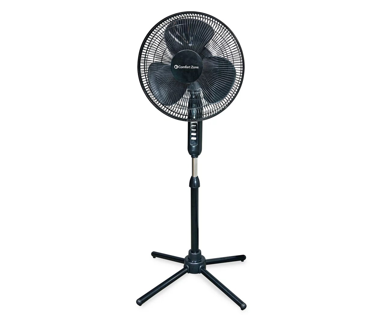 Comfort Zone 16" 3Speed Oscillating Pedestal Fan Big Lots