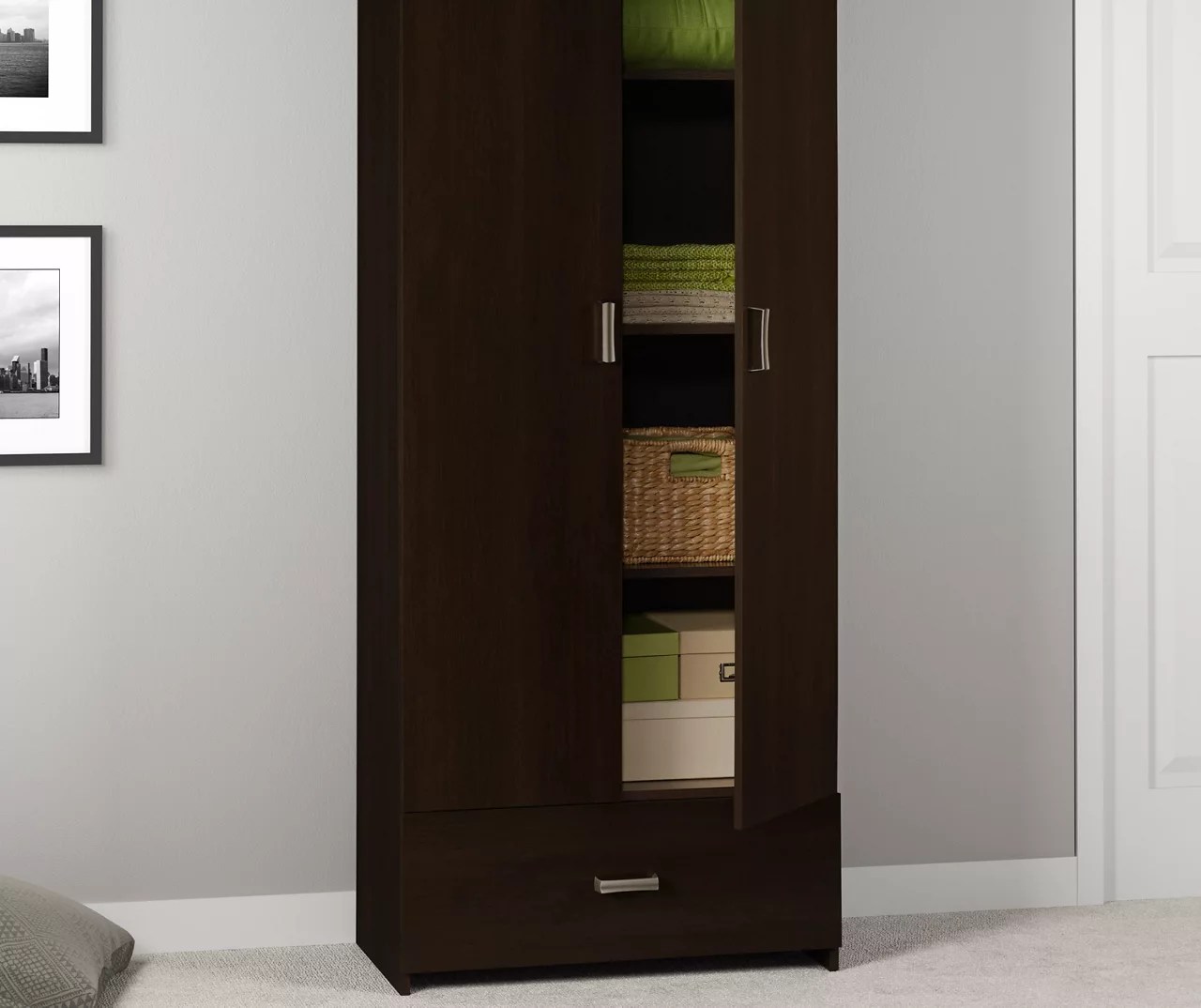 Storage Wardrobe Closet Big Lots Dandk Organizer
