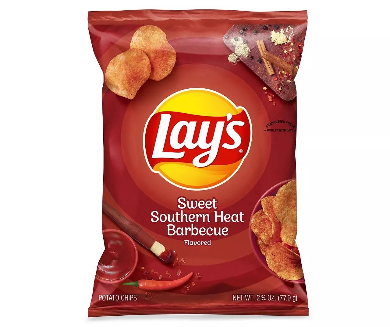 Lay's Lay's Potato Chips Sweet Southern Heat Barbecue 2 3/4 Oz Big Lots