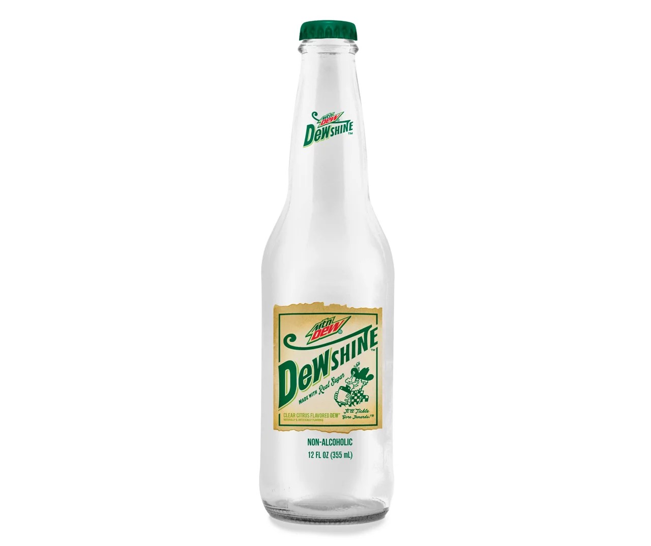 Mountain Dew Mtn Dew Dewshine Soda 12 fl. oz. Glass Bottle Big Lots