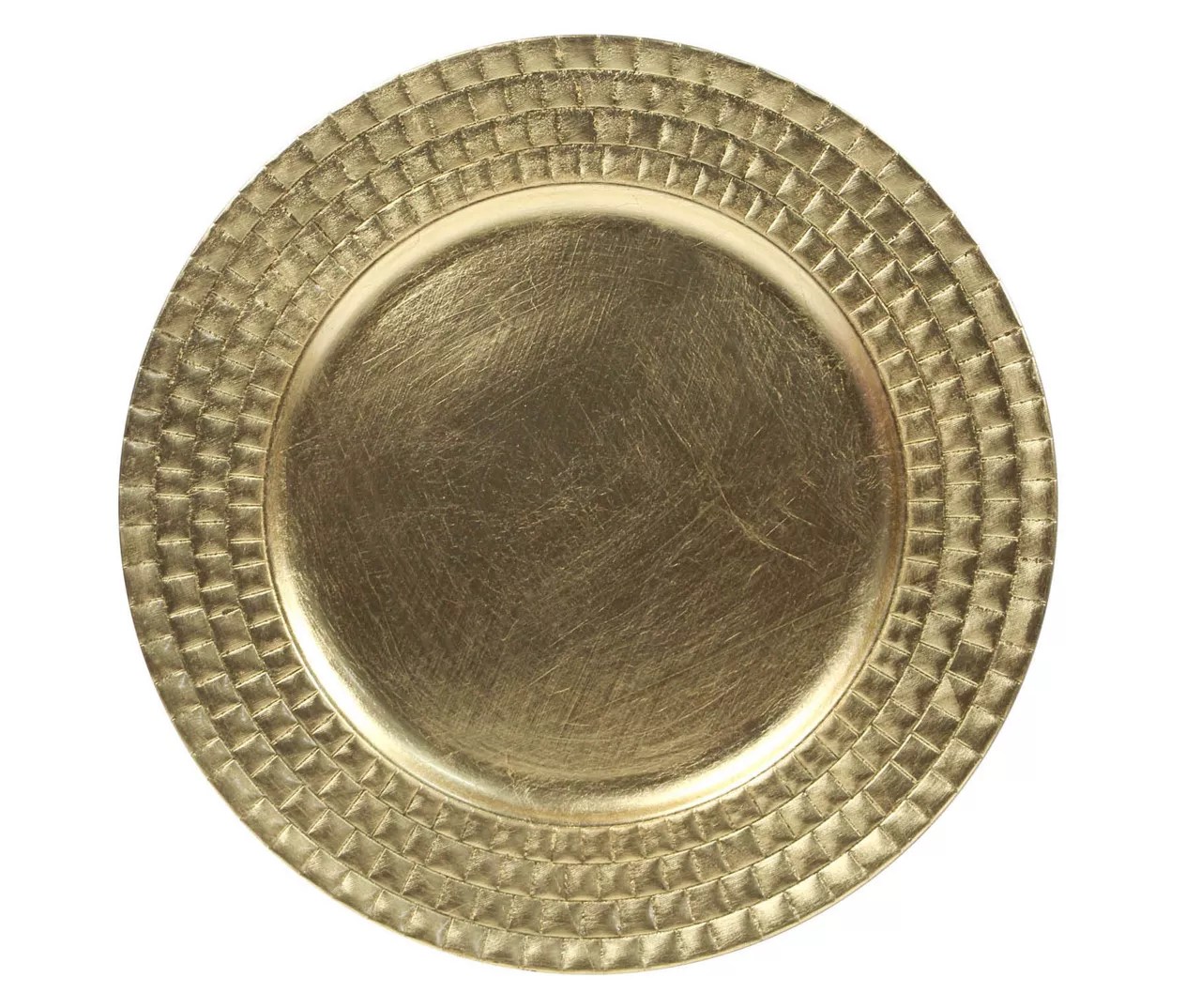Gold Embossed Charger Plate Big Lots