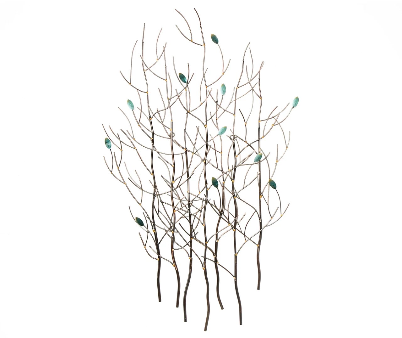 Aqua Metal Trees Wall Decor Big Lots