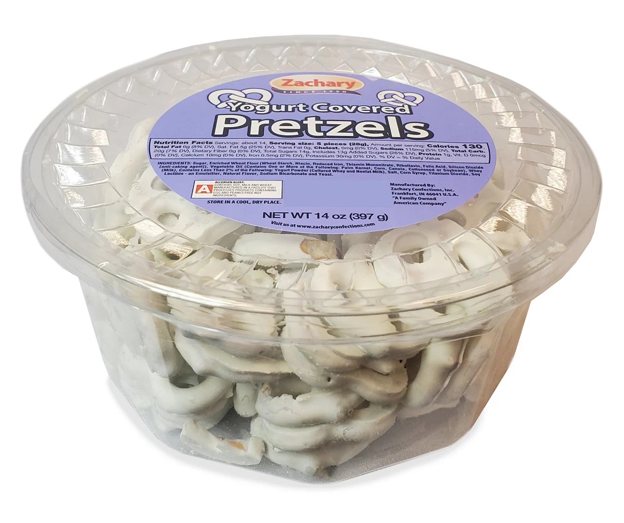 Zachary Yogurt Covered Pretzels, 14 Oz. Big Lots