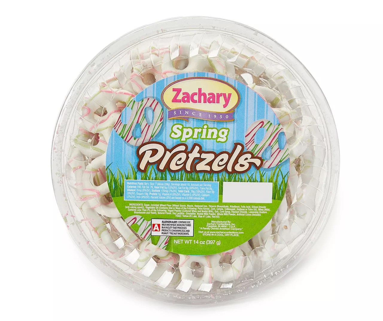 Zachary Yogurt Dipped Spring Pretzels, 14 Oz. Big Lots