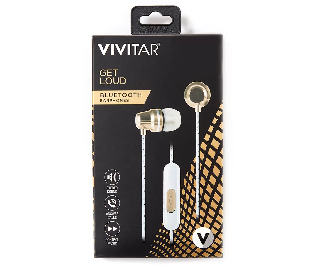 Vivitar Vivitar Metallic Bluetooth® Earbuds | Big Lots