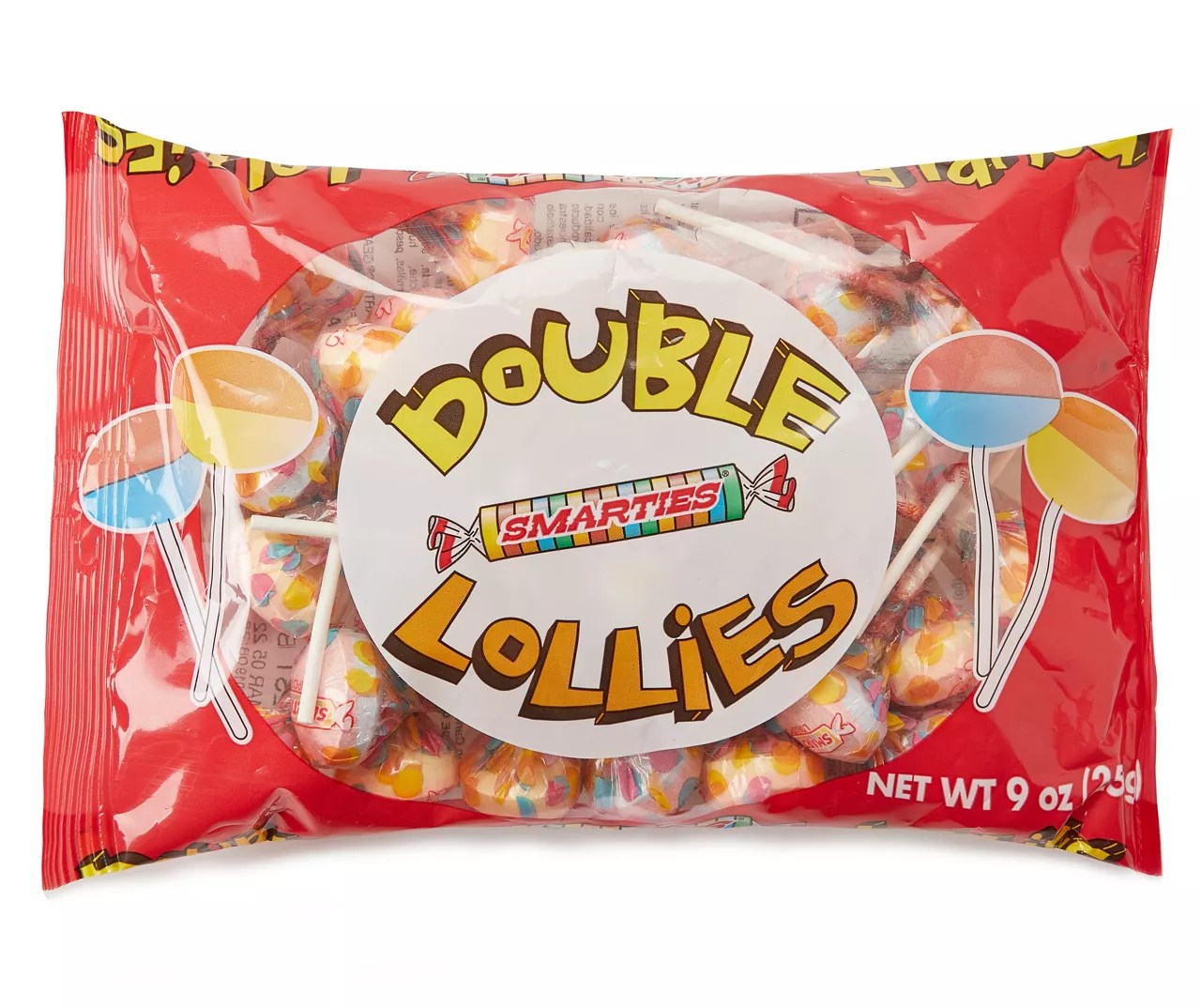 Smarties Double Lollies, 9 Oz. Big Lots