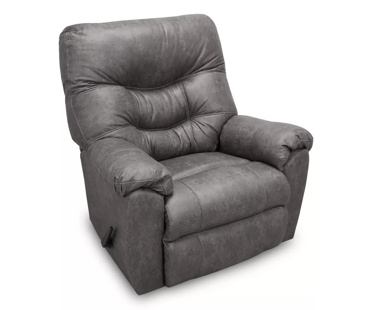 Stratolounger Gray Back Pleaser Recliner Big Lots