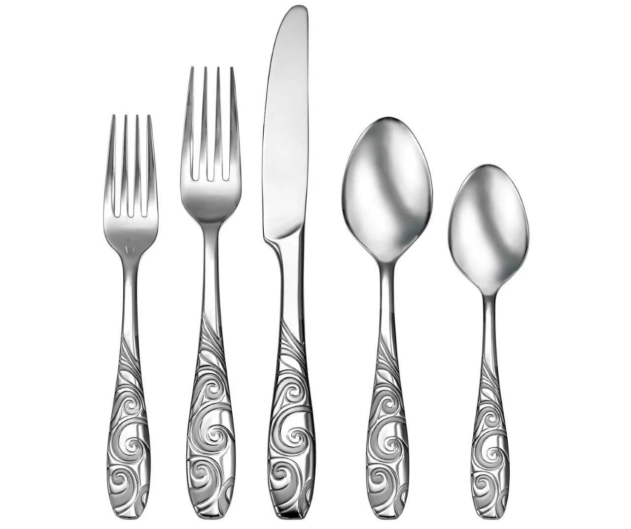 Oneida Swell Flatware Set, 20Piece Big Lots