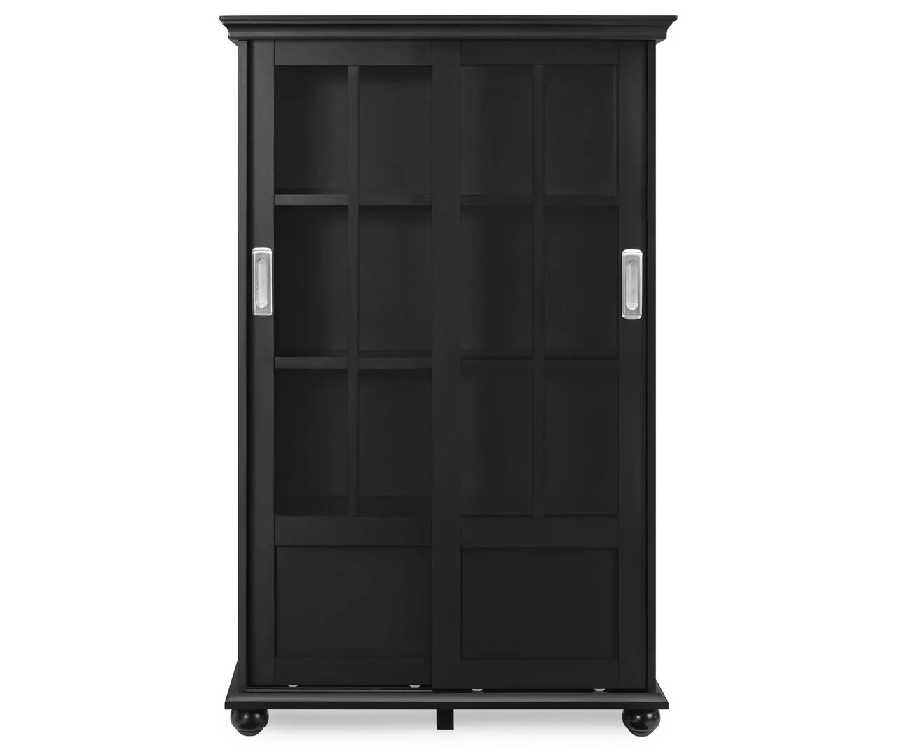 Ameriwood Ameriwood Glass Door 4Shelf Bookcases Big Lots