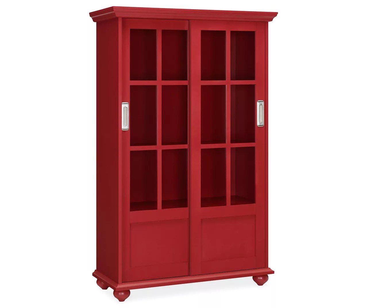 Ameriwood Ameriwood Glass Door 4Shelf Bookcases Big Lots