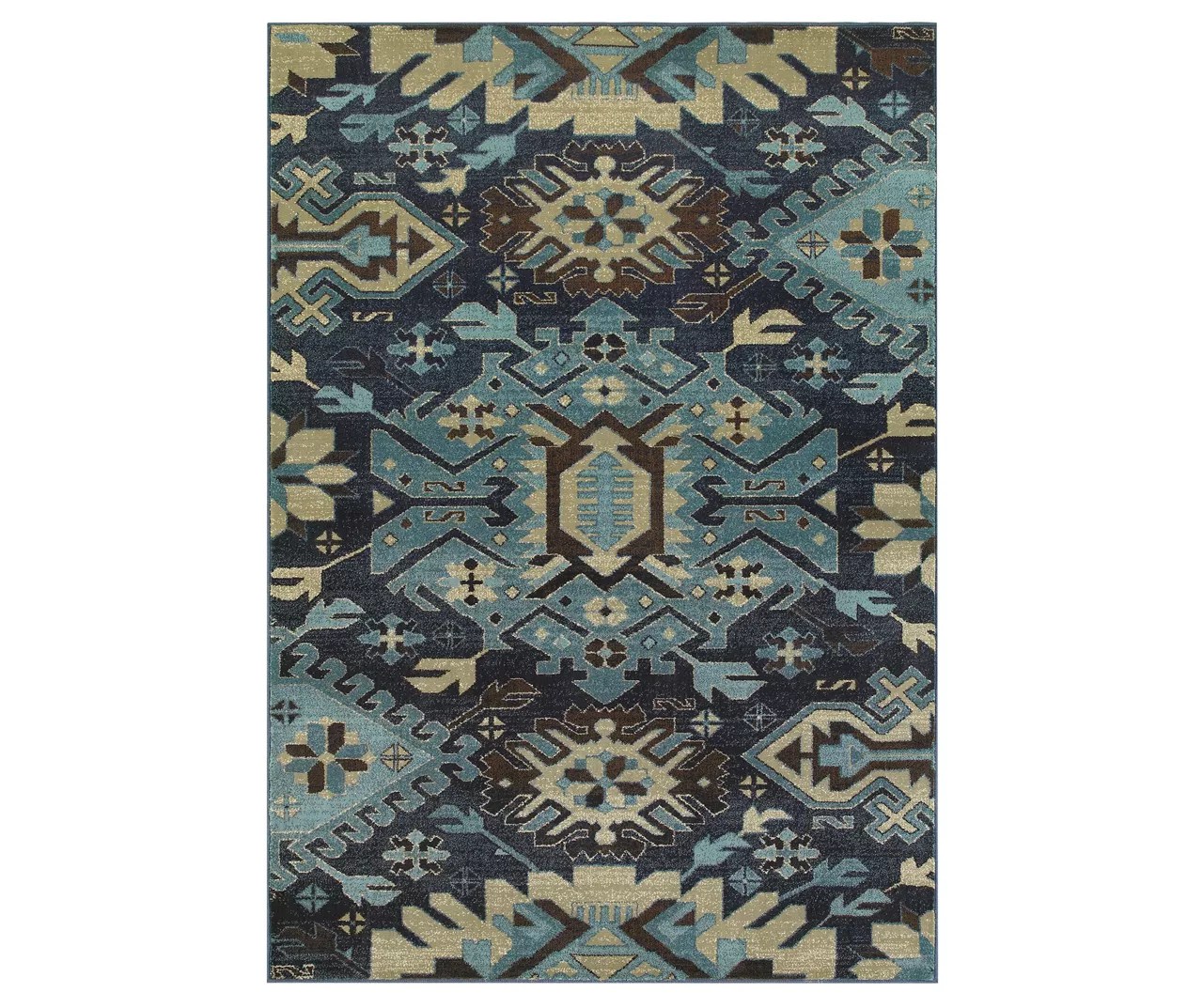 Benton Navy Rugs Big Lots
