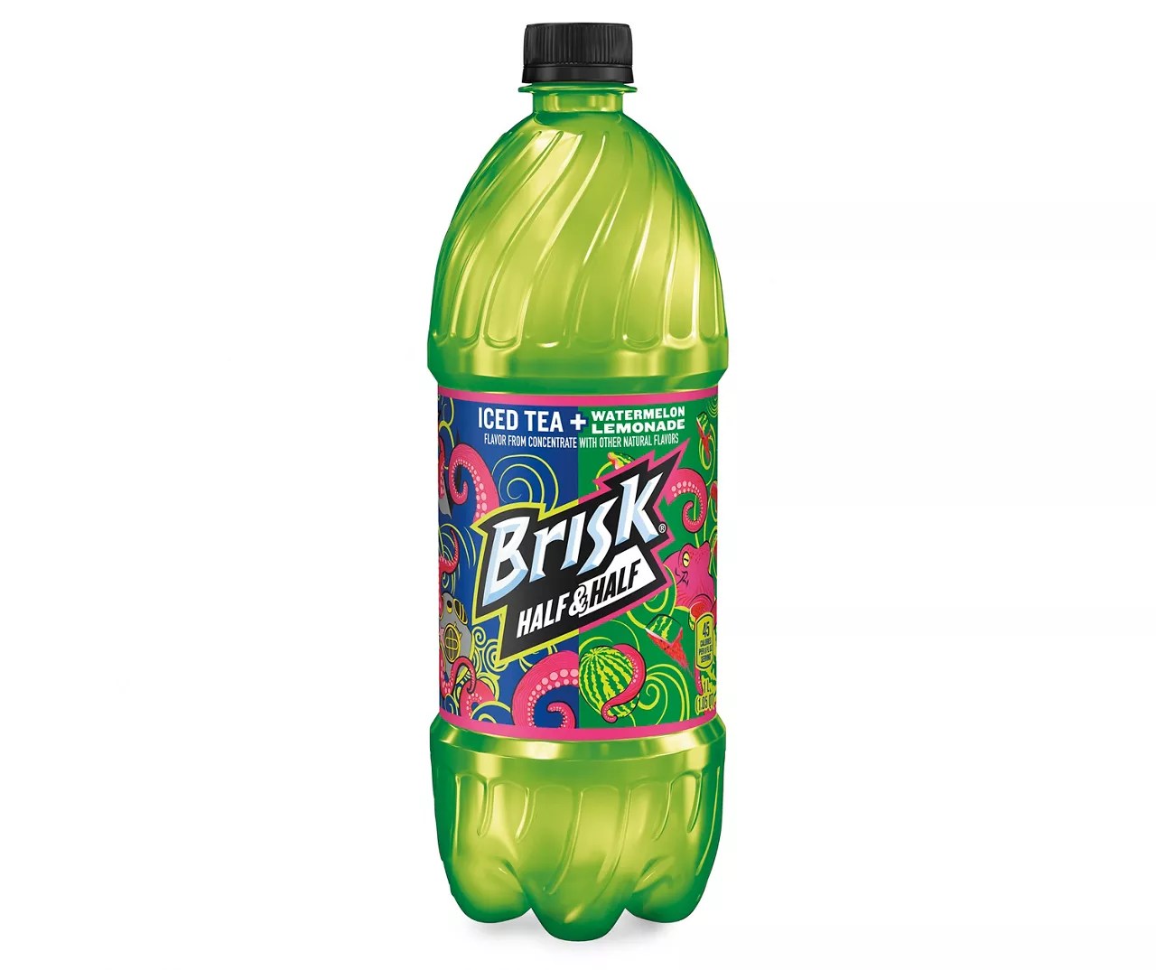 Brisk Brisk Half & Half Iced Tea + Watermelon Lemonade 1 L Big Lots