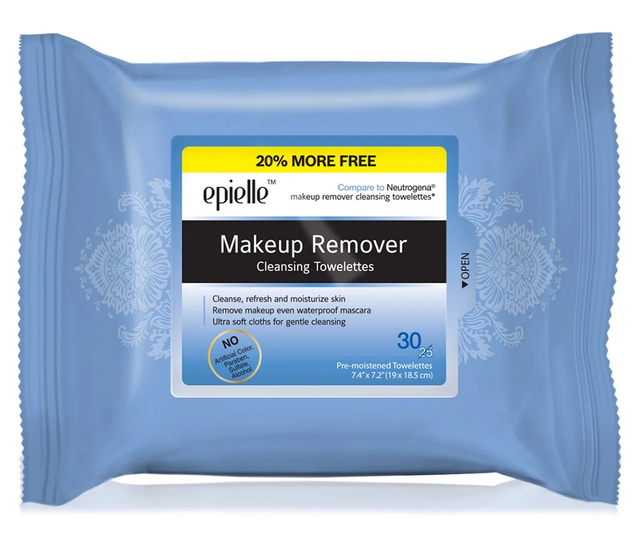 epielle Original Makeup Remover Cleansing Towelettes, 30Count Big Lots