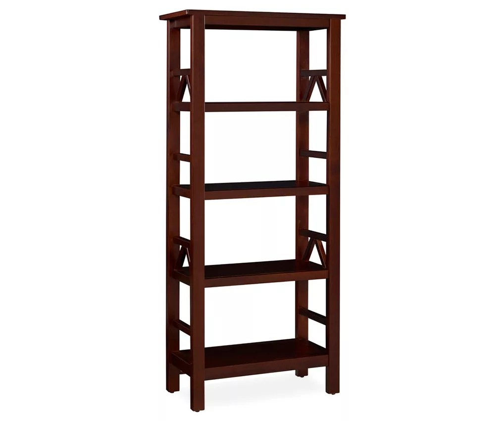 Geometric 4Shelf Bookcases Big Lots