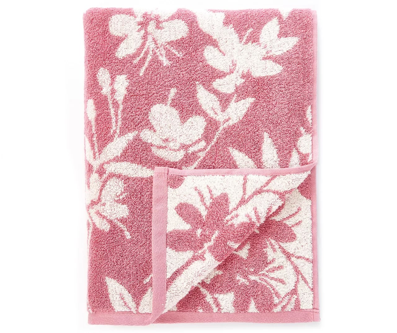 Aprima Aprima Heather Rose Flowers Double Jacquard Towels Big Lots