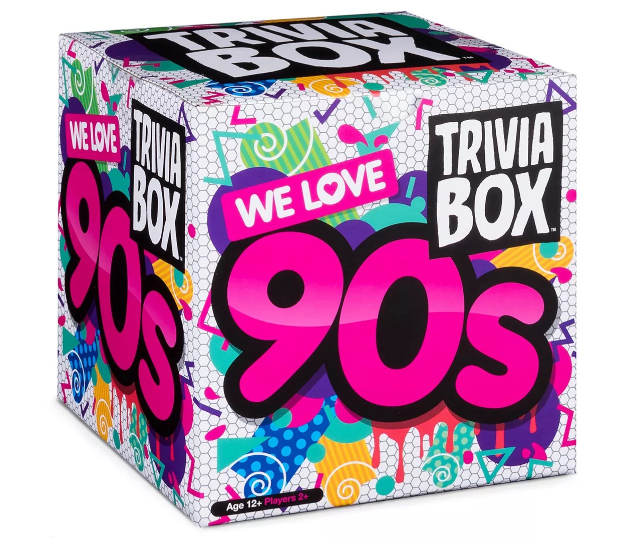 Cardinal We Love the 90s Trivia Game Cube Big Lots