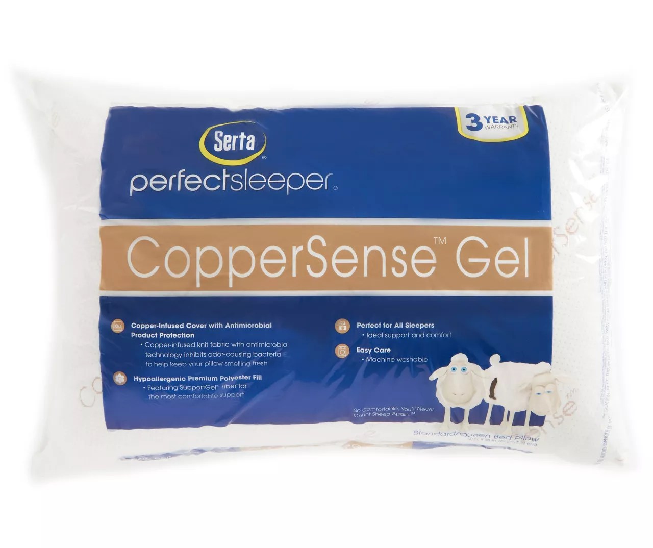 Serta Copper Sense Pillow