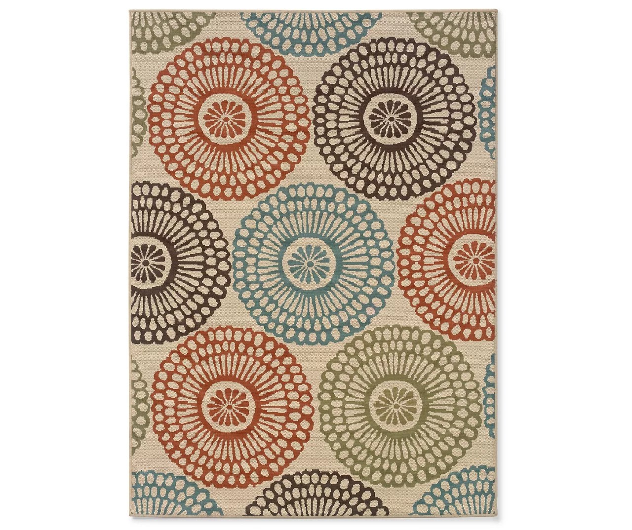 Somerville Beige Indoor/Outdoor Area Rugs Big Lots