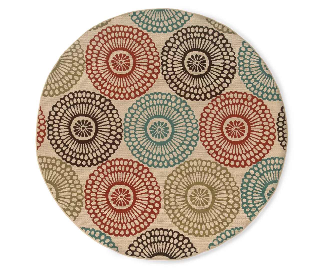 Somerville Beige Indoor/Outdoor Area Rugs Big Lots