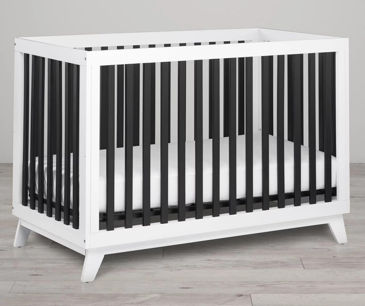 Little Seeds Rowan Valley Flint Black & White Crib Big Lots