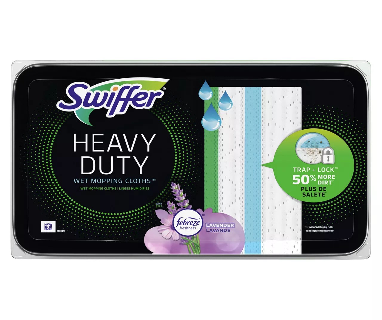 Swiffer Swiffer Sweeper Heavy Duty Multi-Surface Wet Cloth Refills for