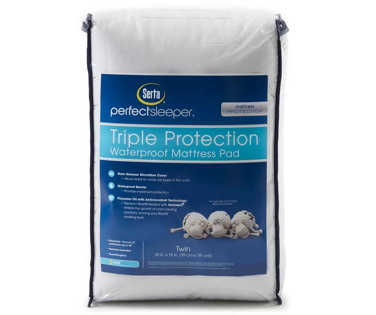 Serta Perfect Sleeper Serta Perfect Sleeper Triple Protection