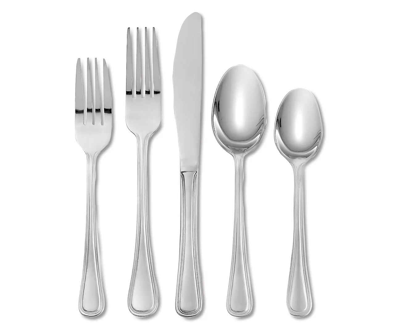 Oneida Tress Stainless Steel 50Piece Flatware Set Big Lots