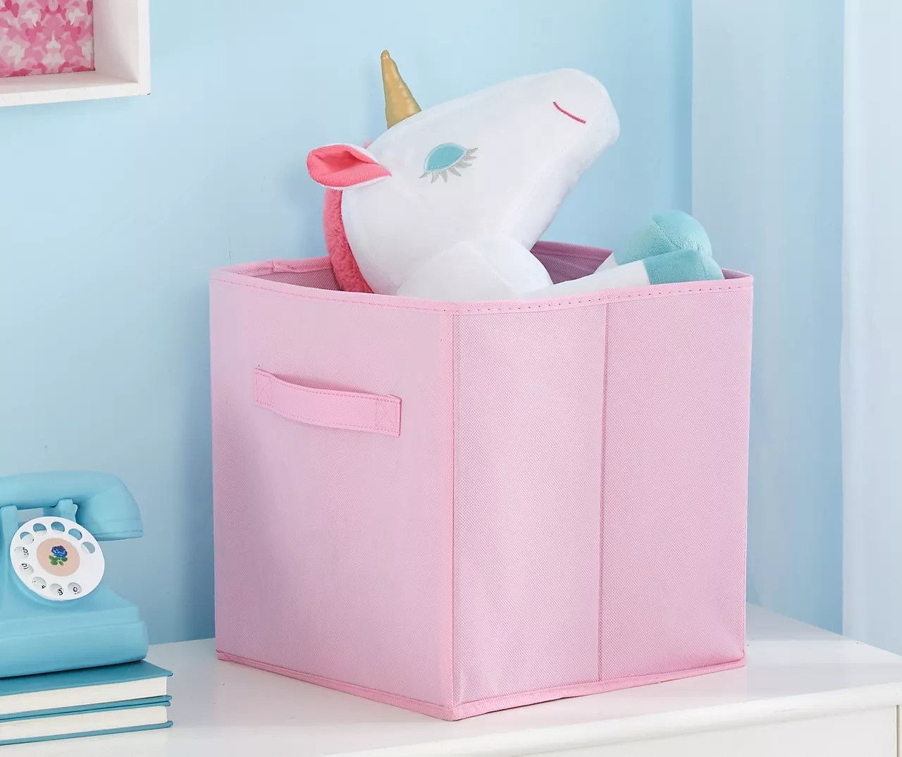 Dream Street Pink Fabric Bin Big Lots