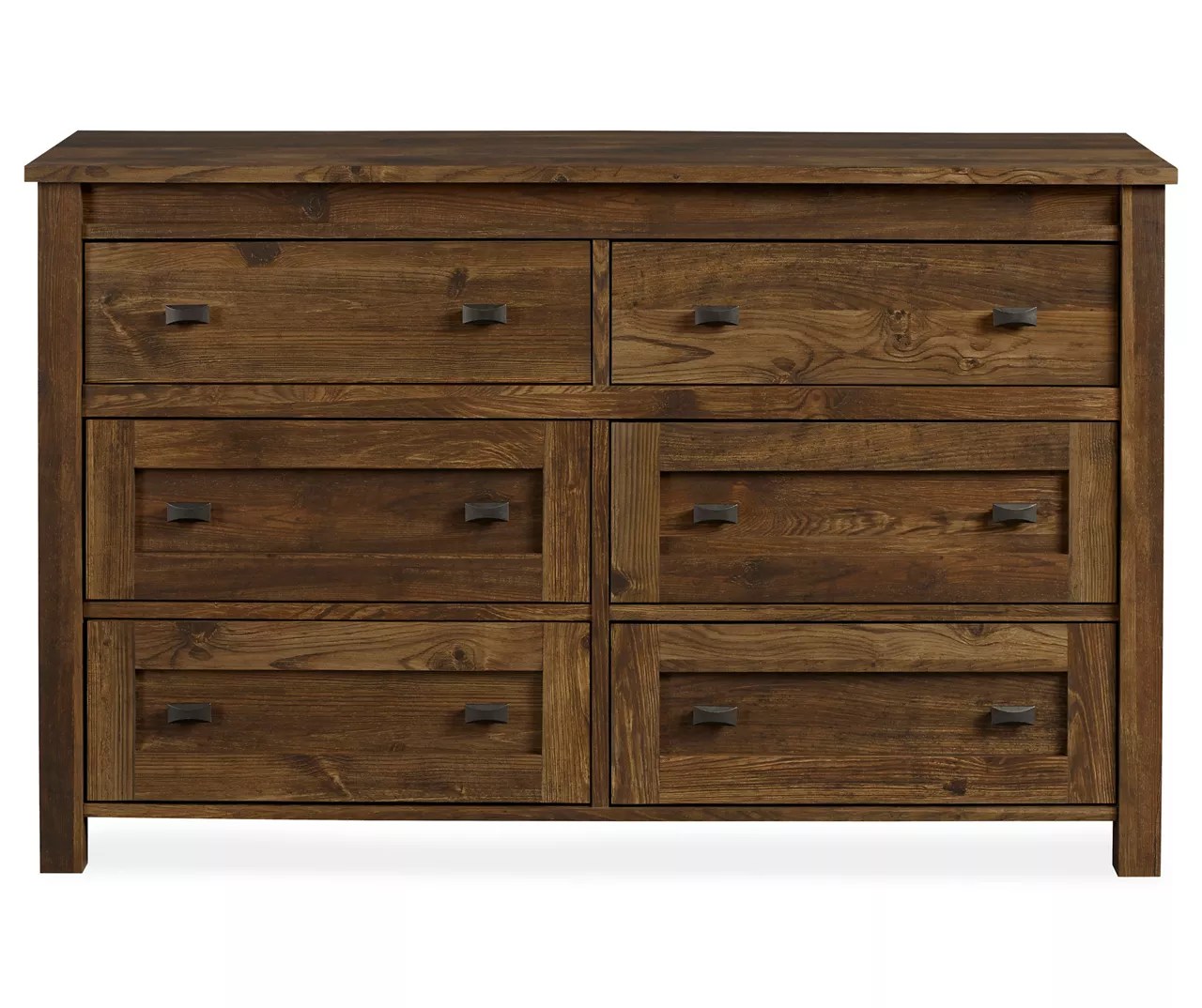 Ameriwood Century Lane Rustic Brown 6Drawer Dresser Big Lots